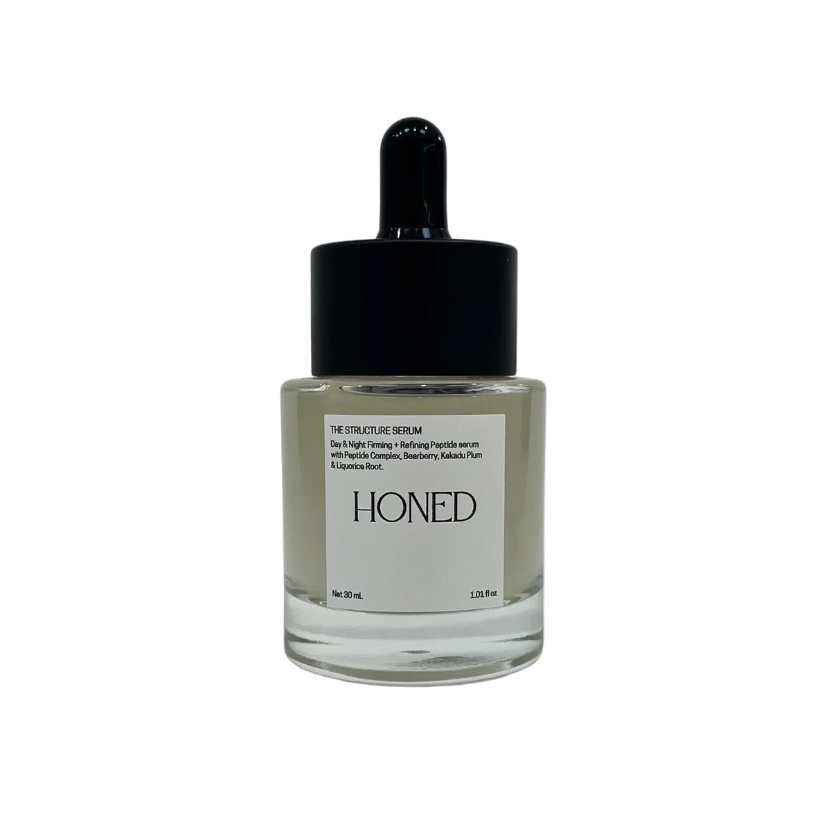 A multi peptide complex anti aging serum featuring Matryxil Peptides, Vitamin C and glycerin